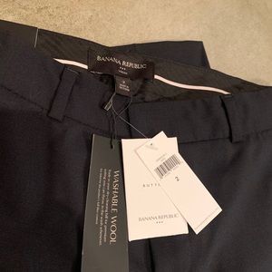 Banana Republic Logan pants, grey & , size 2